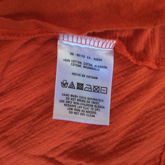 Anthropologie Rio Ras Orange Tank Top S - Picture 8 of 9